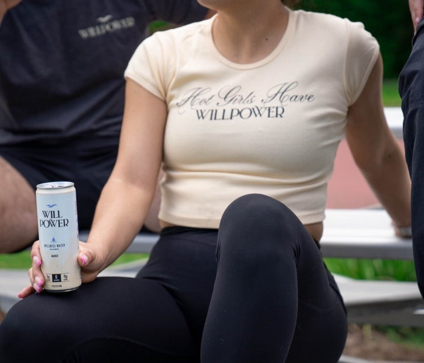 Hot Girls Have Willpower Crop Top