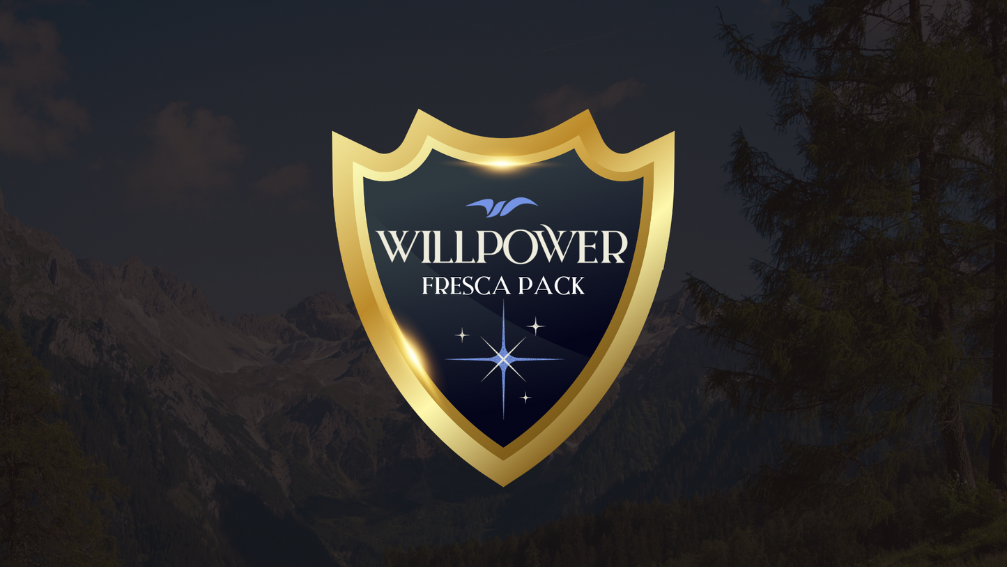 WILLPOWER FRESCA Pack - Badge